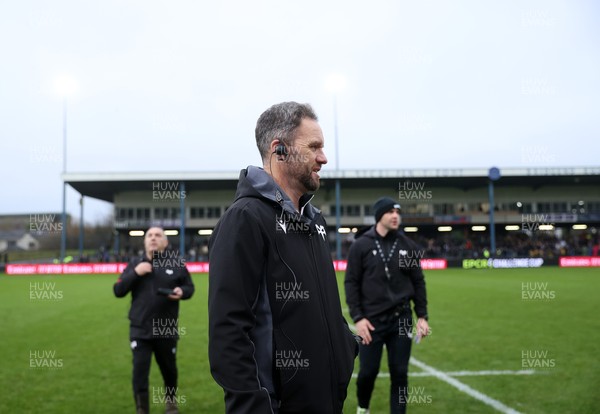 071225 - Ospreys v Connacht - European Challenge Cup - Ospreys Head Coach Mark Jones 