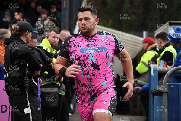 071225 - Ospreys v Connacht - EPCR Challenge Cup - Tom Botha of Ospreys runs out for his 150th cap
