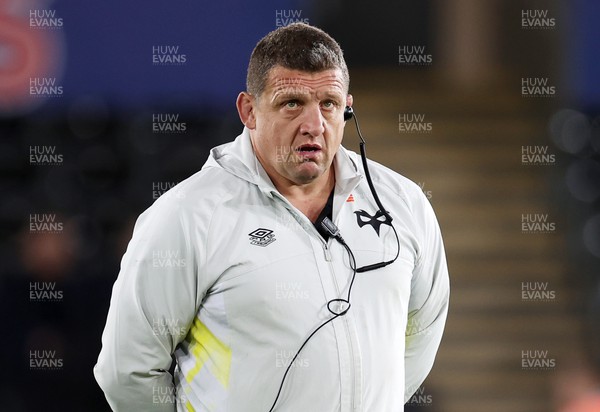 291022 - Ospreys v Connacht - BKT United Rugby Championship - Ospreys Head Coach Toby Booth