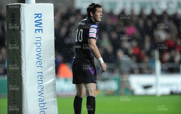 30.10.10 - Ospreys v Newport-Gwent Dragons - Magners League - Dai Flanagan of Ospreys. 