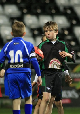 Ospreys v Dragons Half Time Under 8 rugby 301010