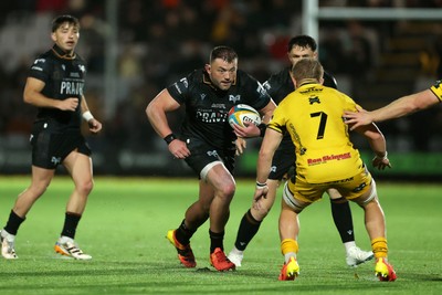 241026 - Ospreys v Dragons - United Rugby Championship - Sam Parry of Ospreys 