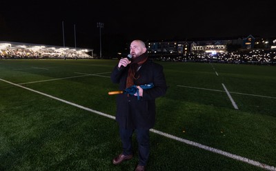 241026 Ospreys v Dragons RFC, BKT United Rugby Championship - Calon Lan is sung ahead of the start of the match