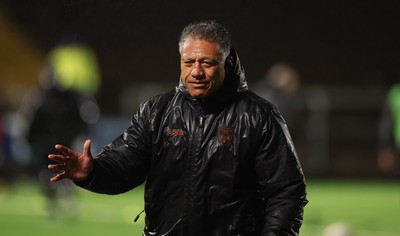 241026 Ospreys v Dragons RFC, BKT United Rugby Championship - Dragons RFC head coach Filo Tiatia