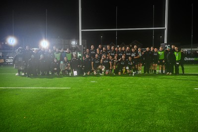 241026 - Ospreys v Dragons RFC - United Rugby Championship - Ospreys team photo