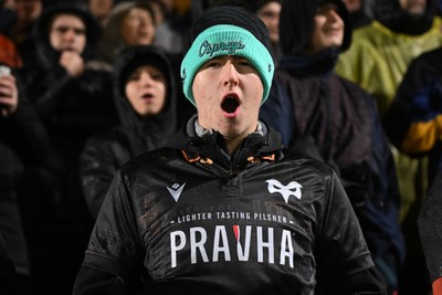 241026 - Ospreys v Dragons RFC - United Rugby Championship - Fans