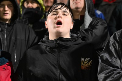 241026 - Ospreys v Dragons RFC - United Rugby Championship - Fans