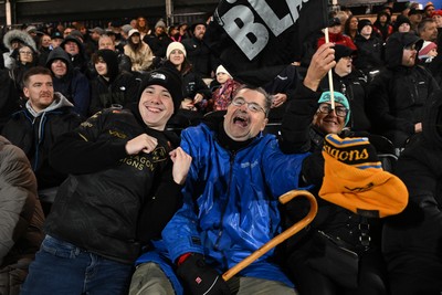 241026 - Ospreys v Dragons RFC - United Rugby Championship - Fans