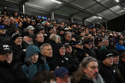 241026 - Ospreys v Dragons RFC - United Rugby Championship - Fans