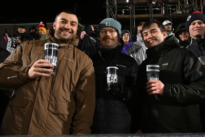 241026 - Ospreys v Dragons RFC - United Rugby Championship - Fans