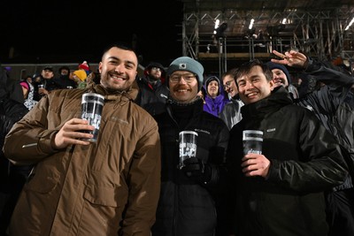 241026 - Ospreys v Dragons RFC - United Rugby Championship - Fans