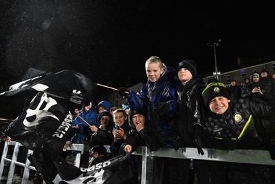 241026 - Ospreys v Dragons RFC - United Rugby Championship - Fans
