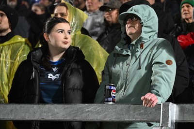 241026 - Ospreys v Dragons RFC - United Rugby Championship - Fans