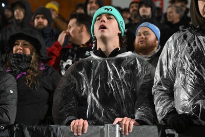 241026 - Ospreys v Dragons RFC - United Rugby Championship - Fans