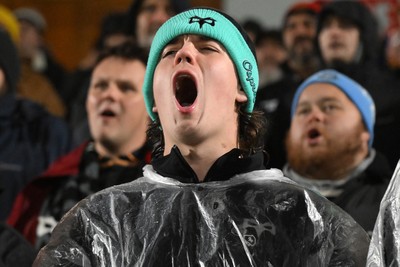 241026 - Ospreys v Dragons RFC - United Rugby Championship - Fans