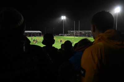 241026 - Ospreys v Dragons RFC - United Rugby Championship - A general view of play