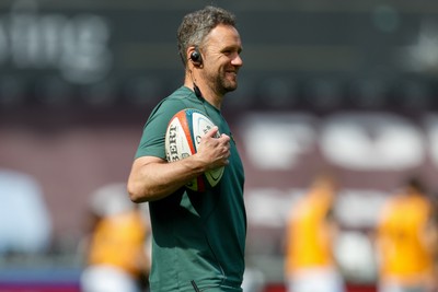 260425 - Ospreys v Dragons RFC - United Rugby Championship - Ospreys Head Coach Mark Jones