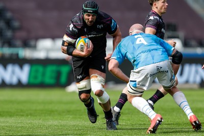 260425 - Ospreys v Dragons RFC - United Rugby Championship - Will Spencer of Ospreys