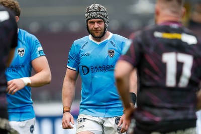 260425 - Ospreys v Dragons RFC - United Rugby Championship - Dan Lydiate of Dragons