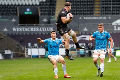 260425 - Ospreys v Dragons RFC - United Rugby Championship - Morgan Morse of Ospreys