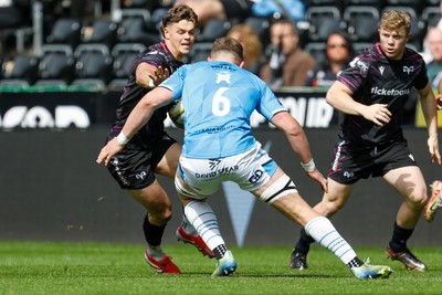 260425 - Ospreys v Dragons RFC - United Rugby Championship - Jack Walsh of Ospreys