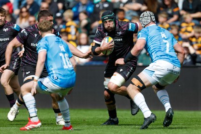 260425 - Ospreys v Dragons RFC - United Rugby Championship - Will Spencer of Ospreys