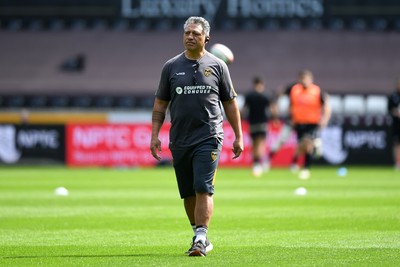 260425 - Ospreys v Dragons RFC - United Rugby Championship - Dragons Head Coach, Filo Tiatia