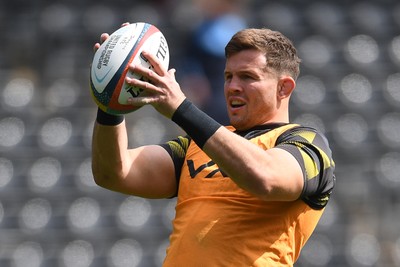 260425 - Ospreys v Dragons RFC - United Rugby Championship - Elliot Dee of Dragons
