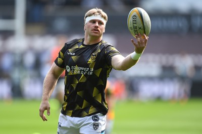 260425 - Ospreys v Dragons RFC - United Rugby Championship - Aaron Wainwright of Dragons