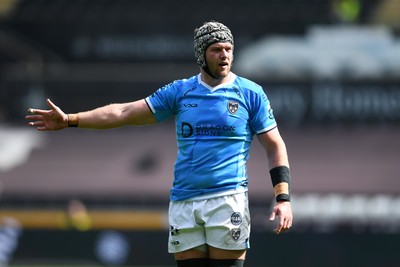 260425 - Ospreys v Dragons RFC - United Rugby Championship - Dan Lydiate of Dragons