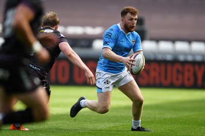 260425 - Ospreys v Dragons RFC - United Rugby Championship - Aneurin Owen of Dragons