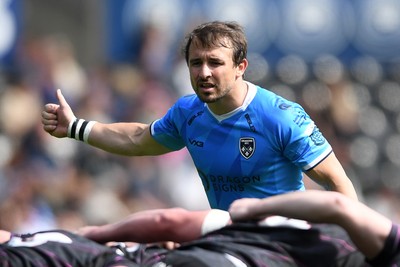 260425 - Ospreys v Dragons RFC - United Rugby Championship - Rhodri Williams of Dragons