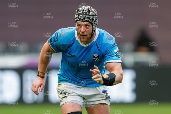 260425 - Ospreys v Dragons RFC - United Rugby Championship - Dan Lydiate of Dragons
