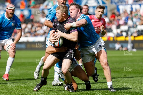 260425 - Ospreys v Dragons RFC - United Rugby Championship - Keiran Williams of Ospreys