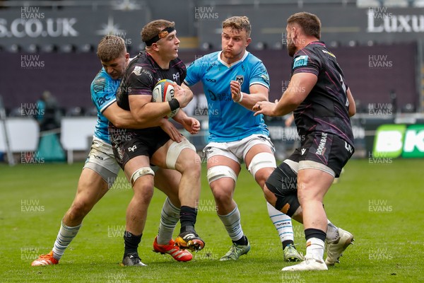 260425 - Ospreys v Dragons RFC - United Rugby Championship - Morgan Morse of Ospreys