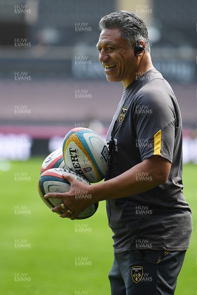 260425 - Ospreys v Dragons RFC - United Rugby Championship - Dragons Head Coach, Filo Tiatia