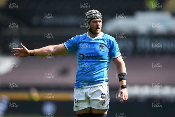 260425 - Ospreys v Dragons RFC - United Rugby Championship - Dan Lydiate of Dragons