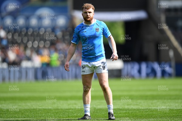 260425 - Ospreys v Dragons RFC - United Rugby Championship - Aneurin Owen of Dragons