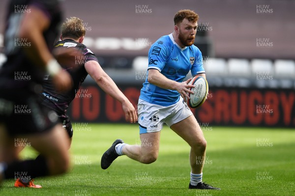 260425 - Ospreys v Dragons RFC - United Rugby Championship - Aneurin Owen of Dragons