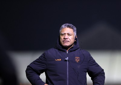 310126 - Ospreys v Dragons - United Rugby Championship - Dragons Head Coach Filo Tiatia