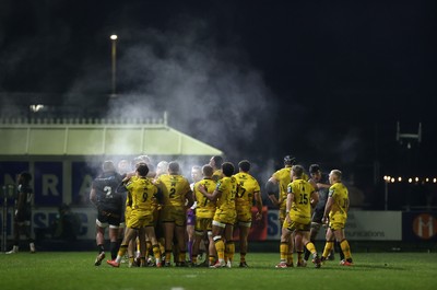 310126 - Ospreys v Dragons - United Rugby Championship - Tension between the teams