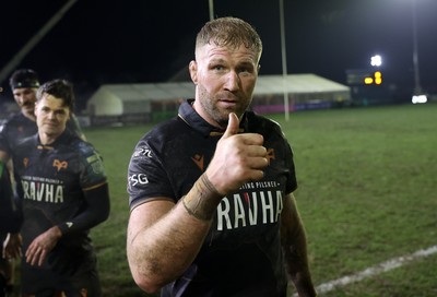 310126 - Ospreys v Dragons - United Rugby Championship - Ross Moriarty of Ospreys 