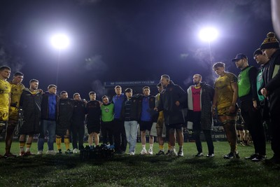310126 - Ospreys v Dragons - United Rugby Championship - Dragons Head Coach Filo Tiatia at full time