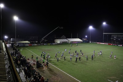 310126 - Ospreys v Dragons - United Rugby Championship - Ospreys run out
