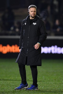 310126 - Ospreys v Dragons RFC - United Rugby Championship - Mark Jones, Ospreys head coach