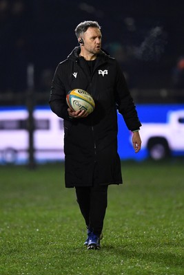 310126 - Ospreys v Dragons RFC - United Rugby Championship - Mark Jones, Ospreys head coach
