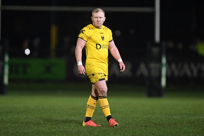 310126 - Ospreys v Dragons RFC - United Rugby Championship - Tinus De Beer of Dragons