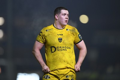 310126 - Ospreys v Dragons RFC - United Rugby Championship - Brodie Coghlan of Dragons