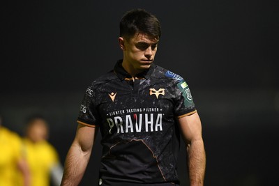 310126 - Ospreys v Dragons RFC - United Rugby Championship - Lewis Lloyd of Ospreys