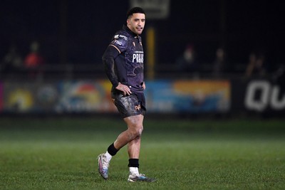 310126 - Ospreys v Dragons RFC - United Rugby Championship - Keelan Giles of Ospreys